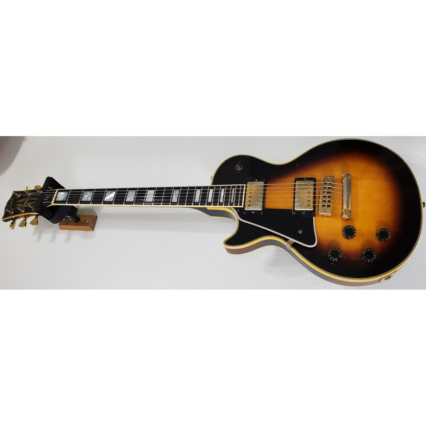 1979 Gibson Les Paul Custom Left-Handed Lefty Tobacco Sunburst Vintage Electric Guitar