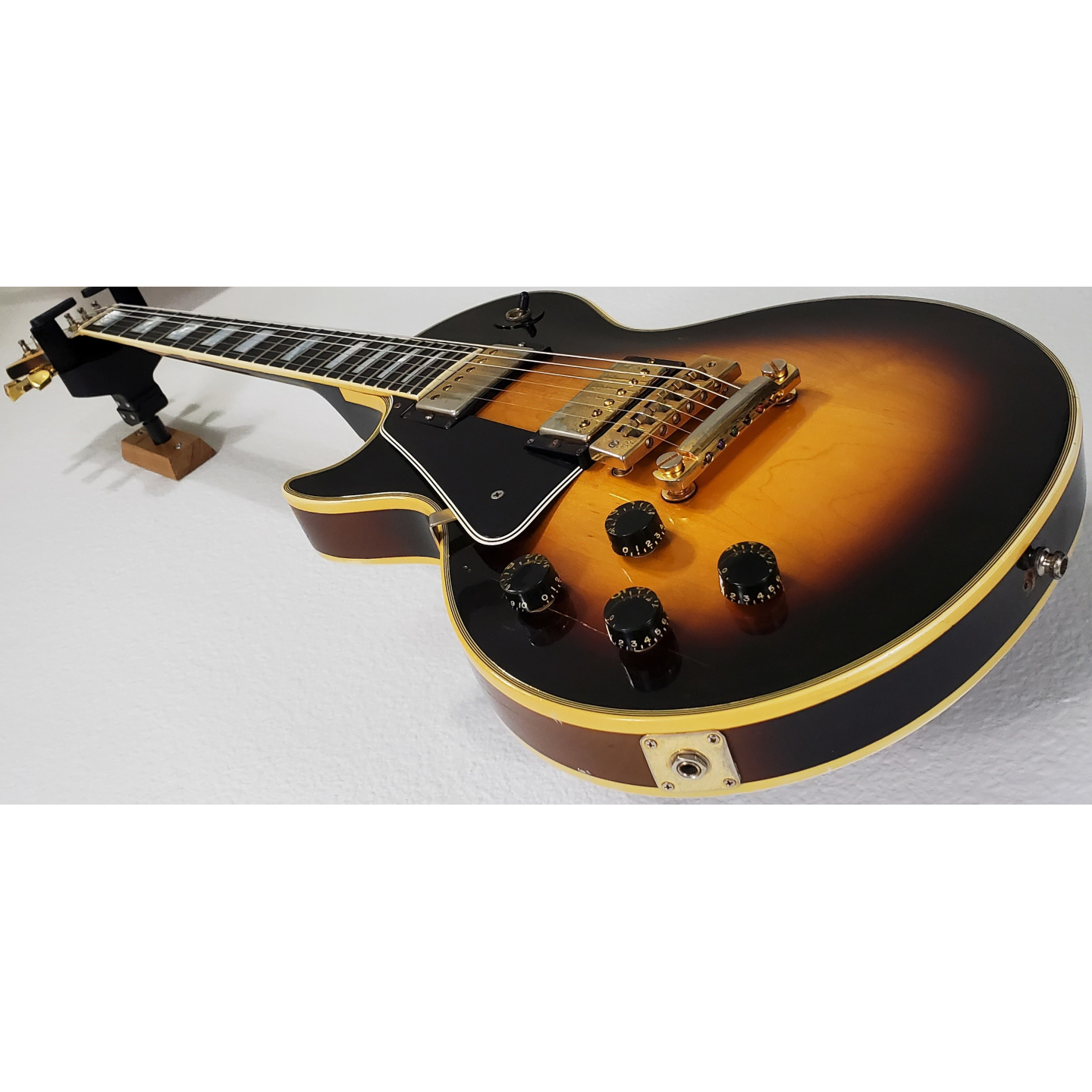 1979 Gibson Les Paul Custom Left-Handed Lefty Tobacco Sunburst Vintage Electric Guitar