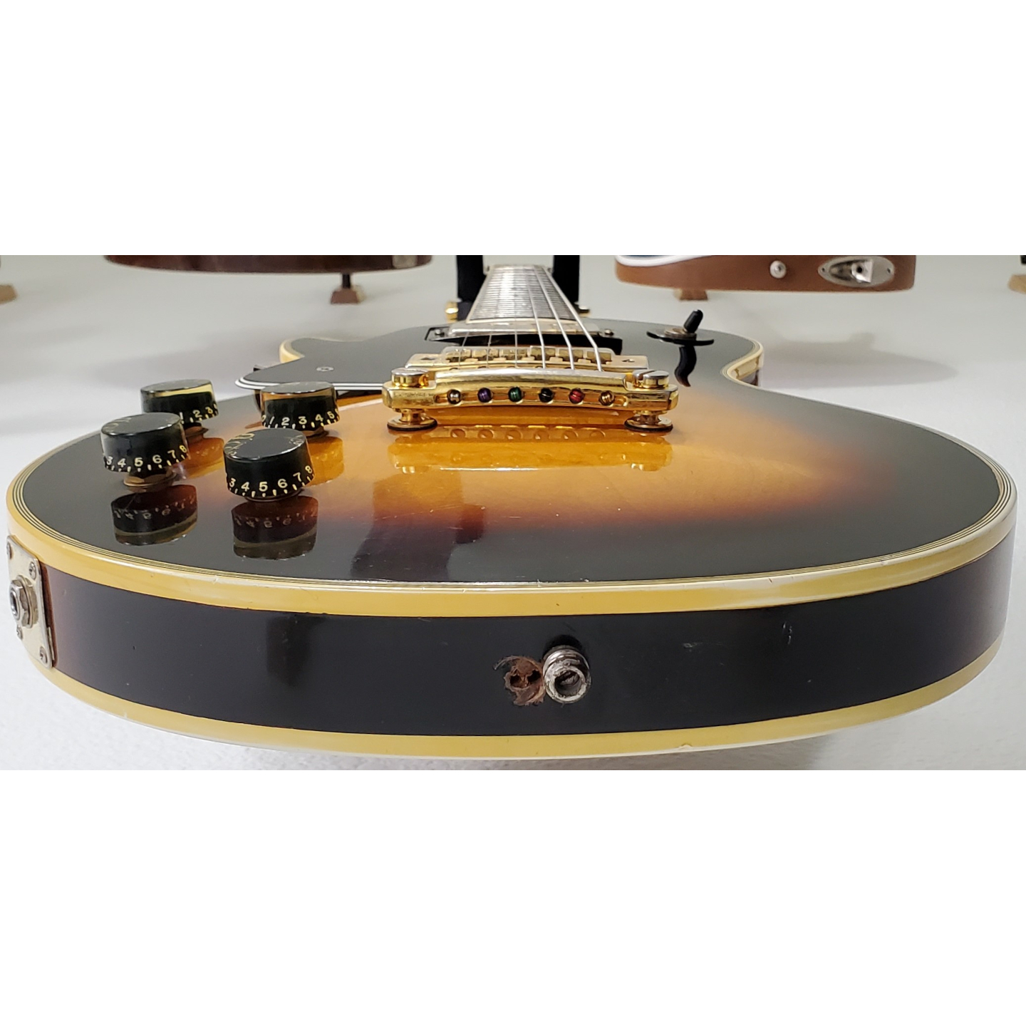 1979 Gibson Les Paul Custom Left-Handed Lefty Tobacco Sunburst Vintage Electric Guitar