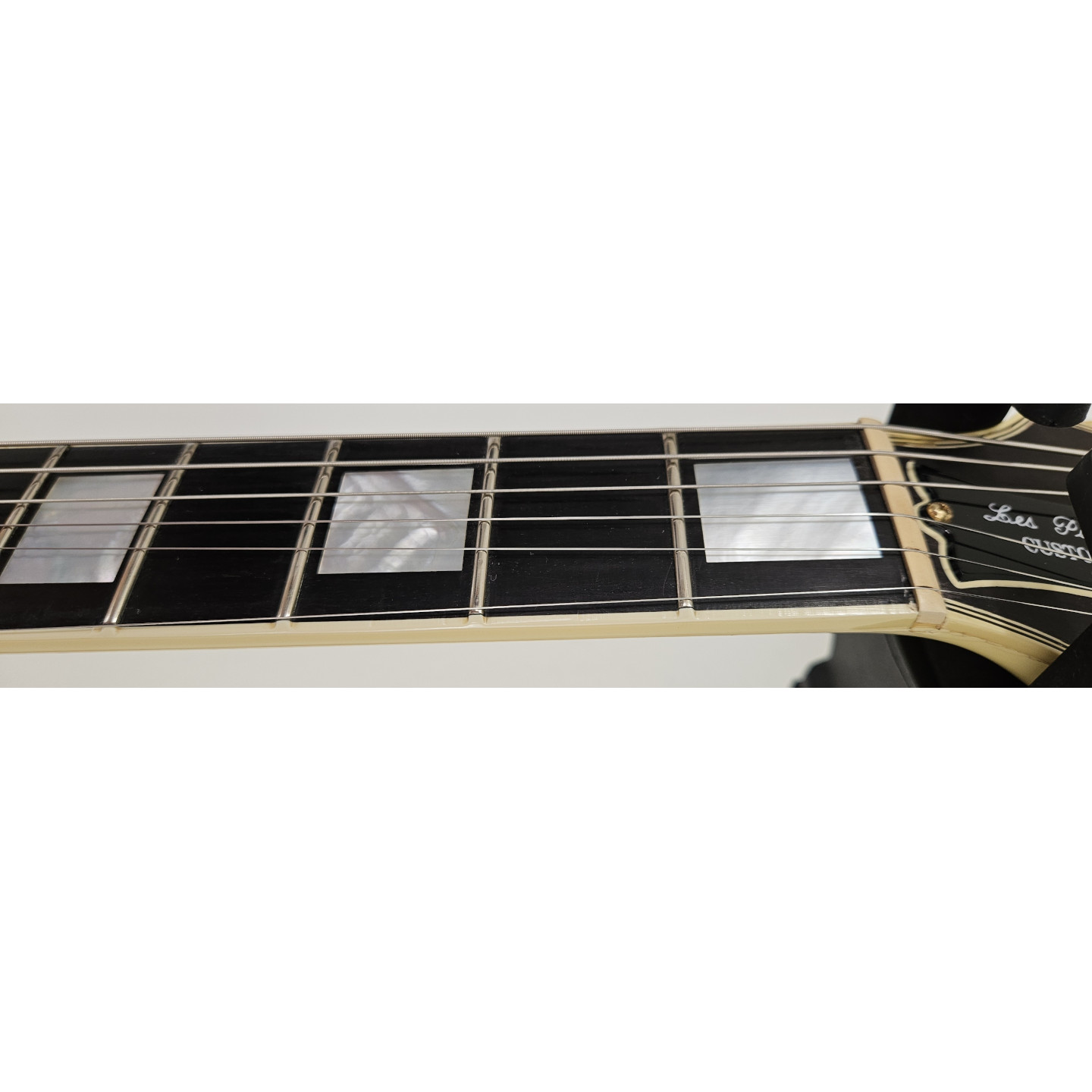1992 Gibson Historic '61 Les Paul SG Reissue Custom Antique Ivory White 3-Pickup '62 Vintage Electric Guitar