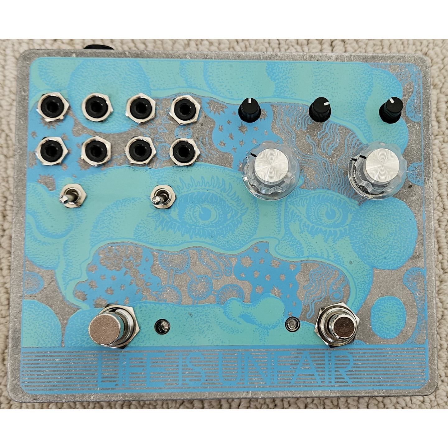 Life is Unfair Audio Synaptic Cleft Semi-Modular Tremolo Unit Guitar Effects Pedal