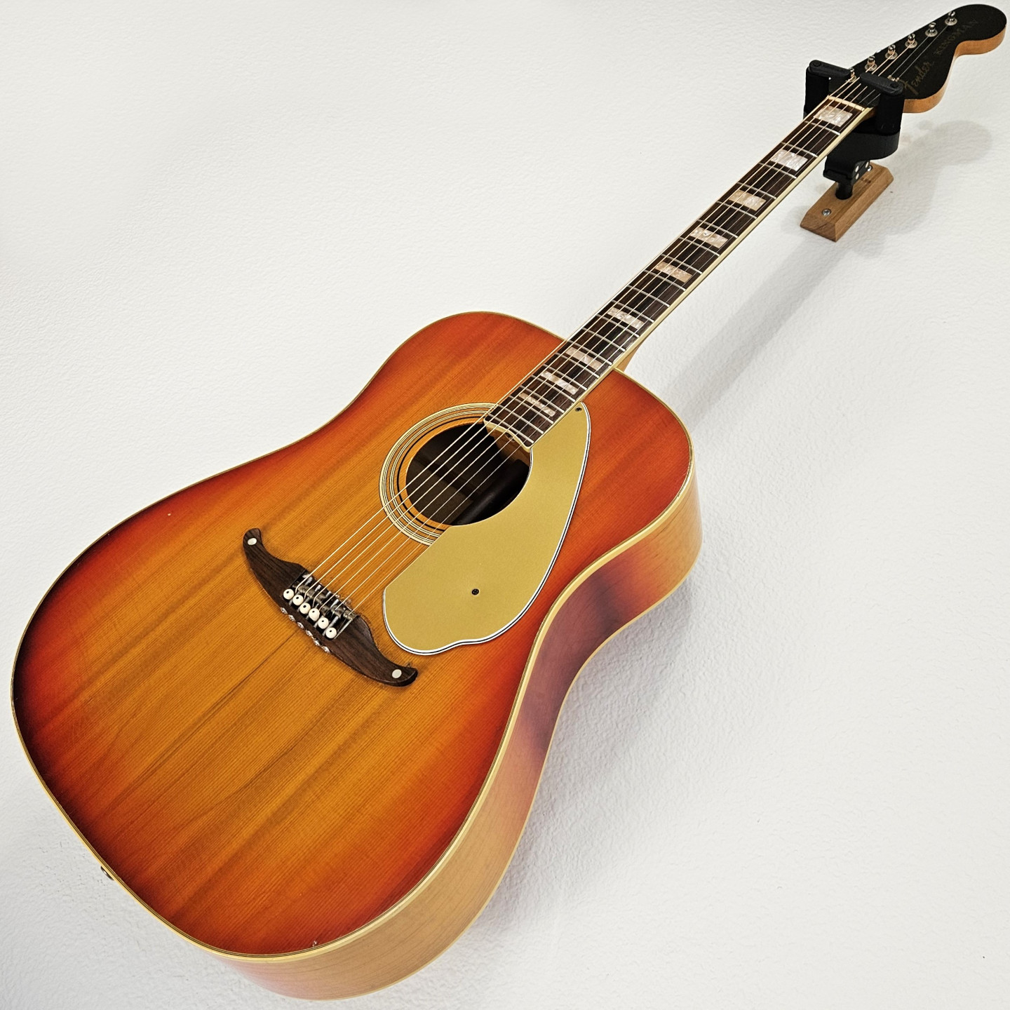 1966 Fender Kingman Sunburst Vintage Dreadnought Acoustic Guitar