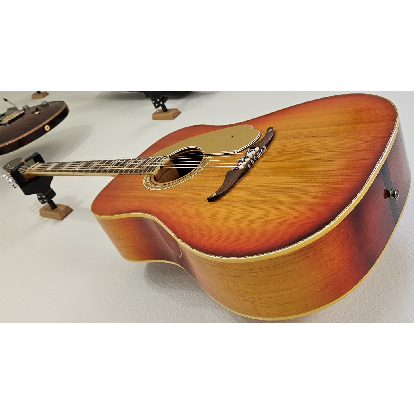 1966 Fender Kingman Sunburst Vintage Dreadnought Acoustic Guitar
