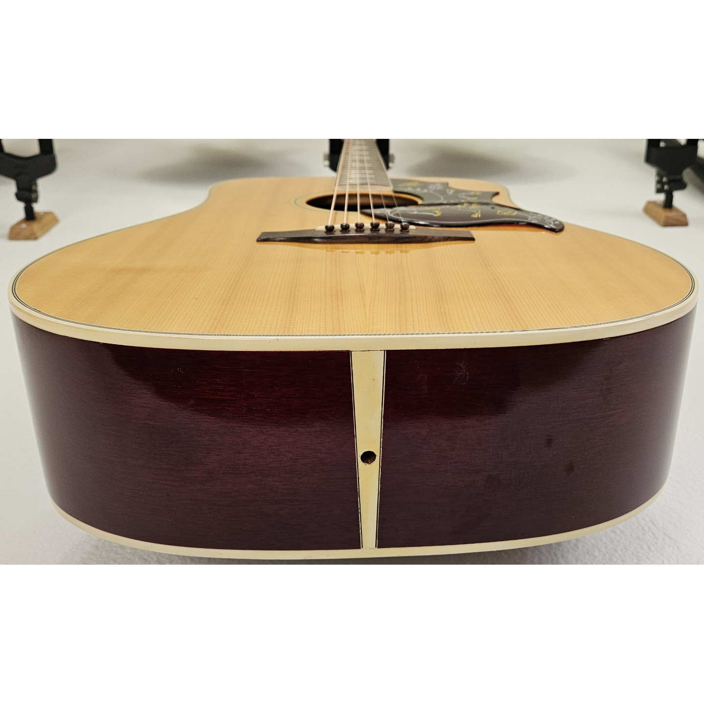 1974 Gibson Hummingbird Custom Natural Vintage Dreadnought Acoustic Guitar