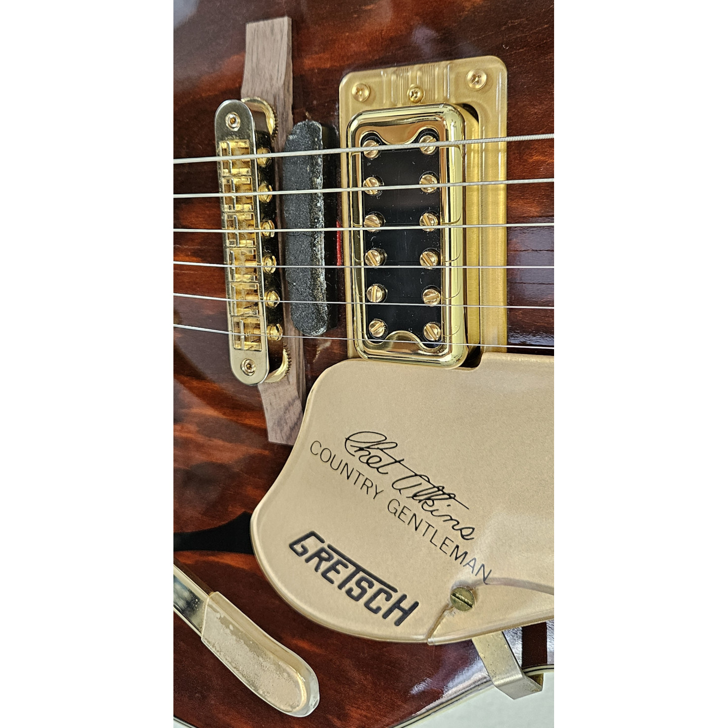1967 Gretsch 6122 Chet Atkins Country Gentleman Walnut Brown Vintage Electric Guitar