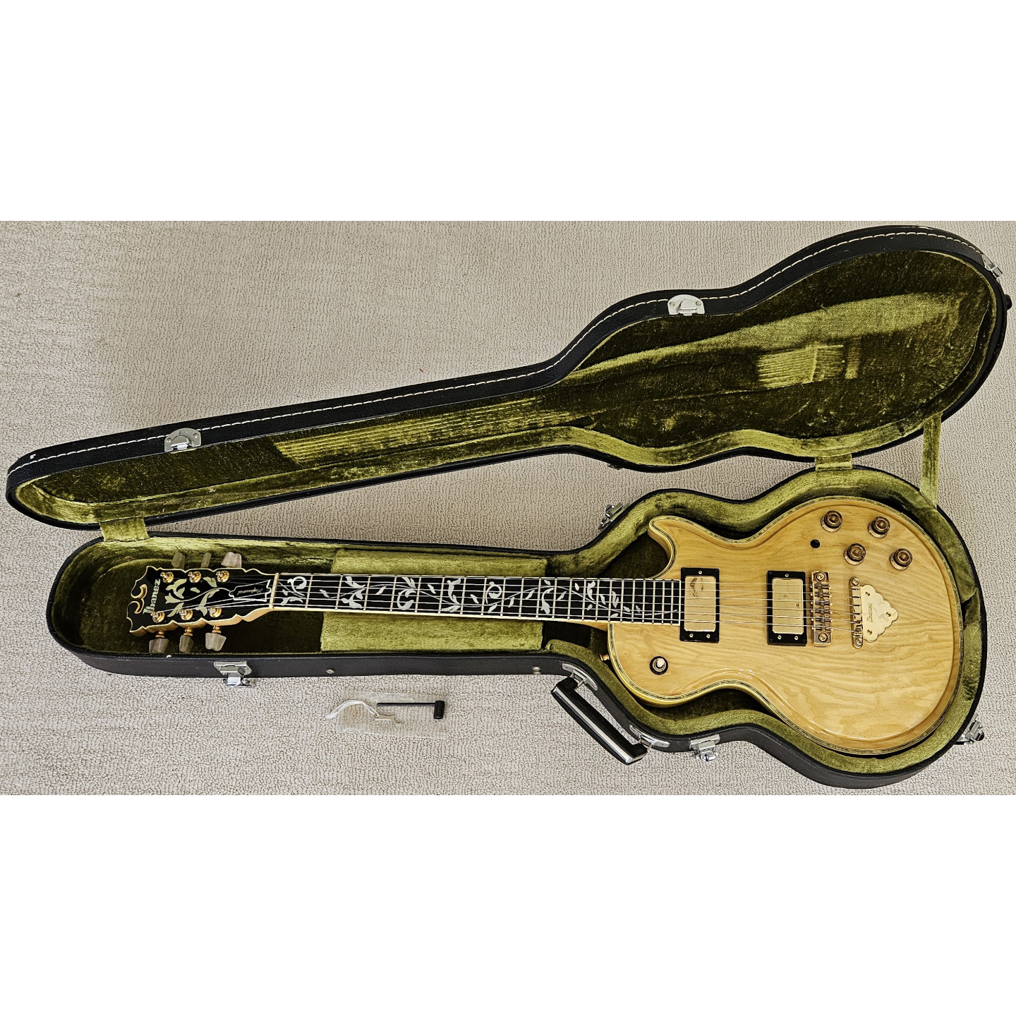 1979 Ibanez 2671 Randy Scruggs Professional Single Cutaway HH Vine Fretboard Inlays Vintage Electric Guitar