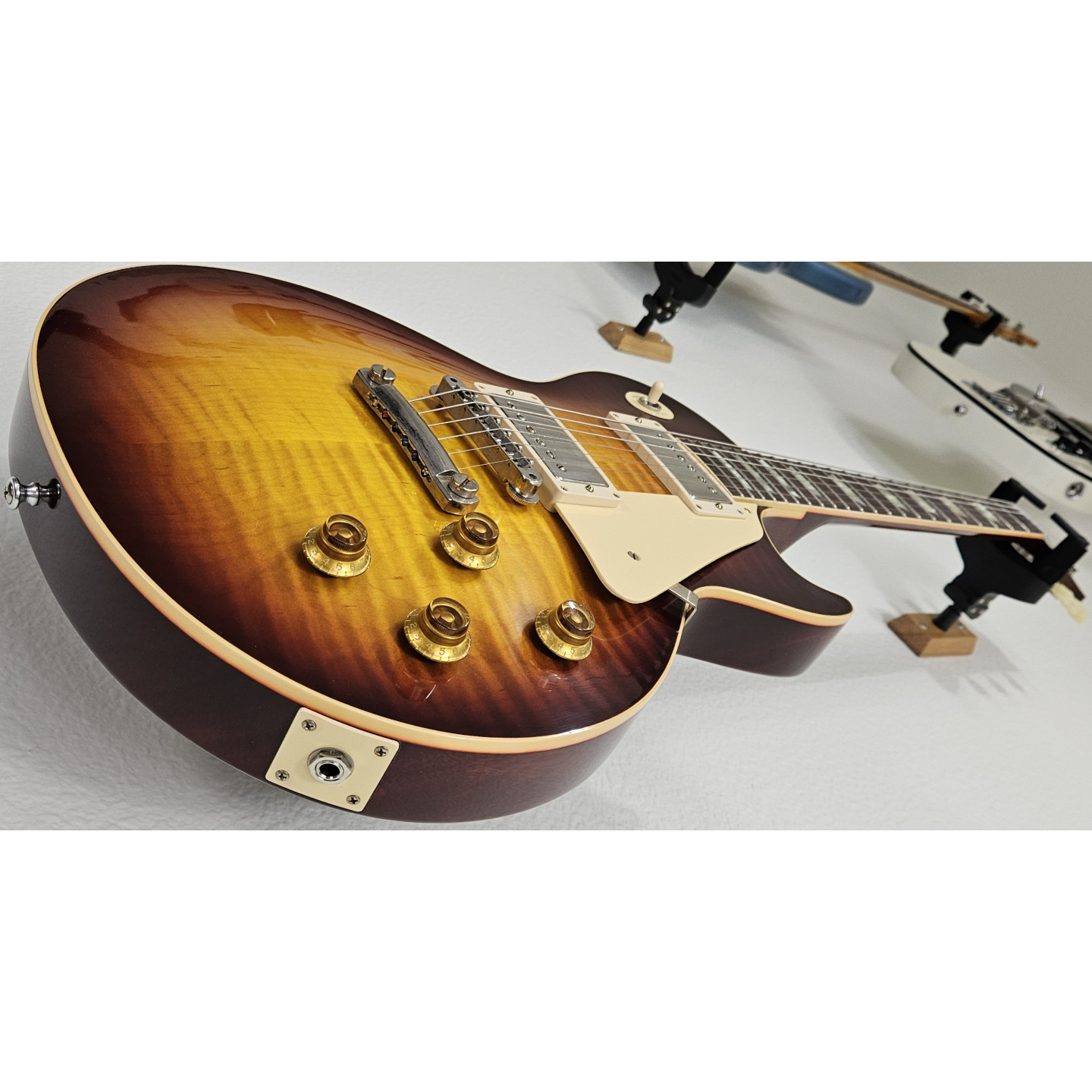 2021 Gibson Custom 1959 Les Paul Standard Reissue LPR9 VOS Iced Tea Burst