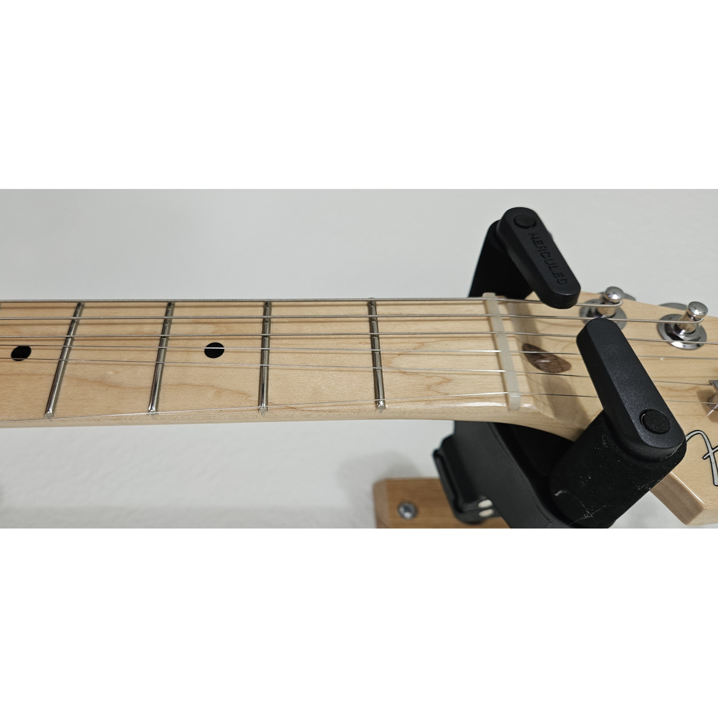 2023 Fender Juanes American Ultra Stratocaster Maple Fingerboard Luna White Electric Guitar