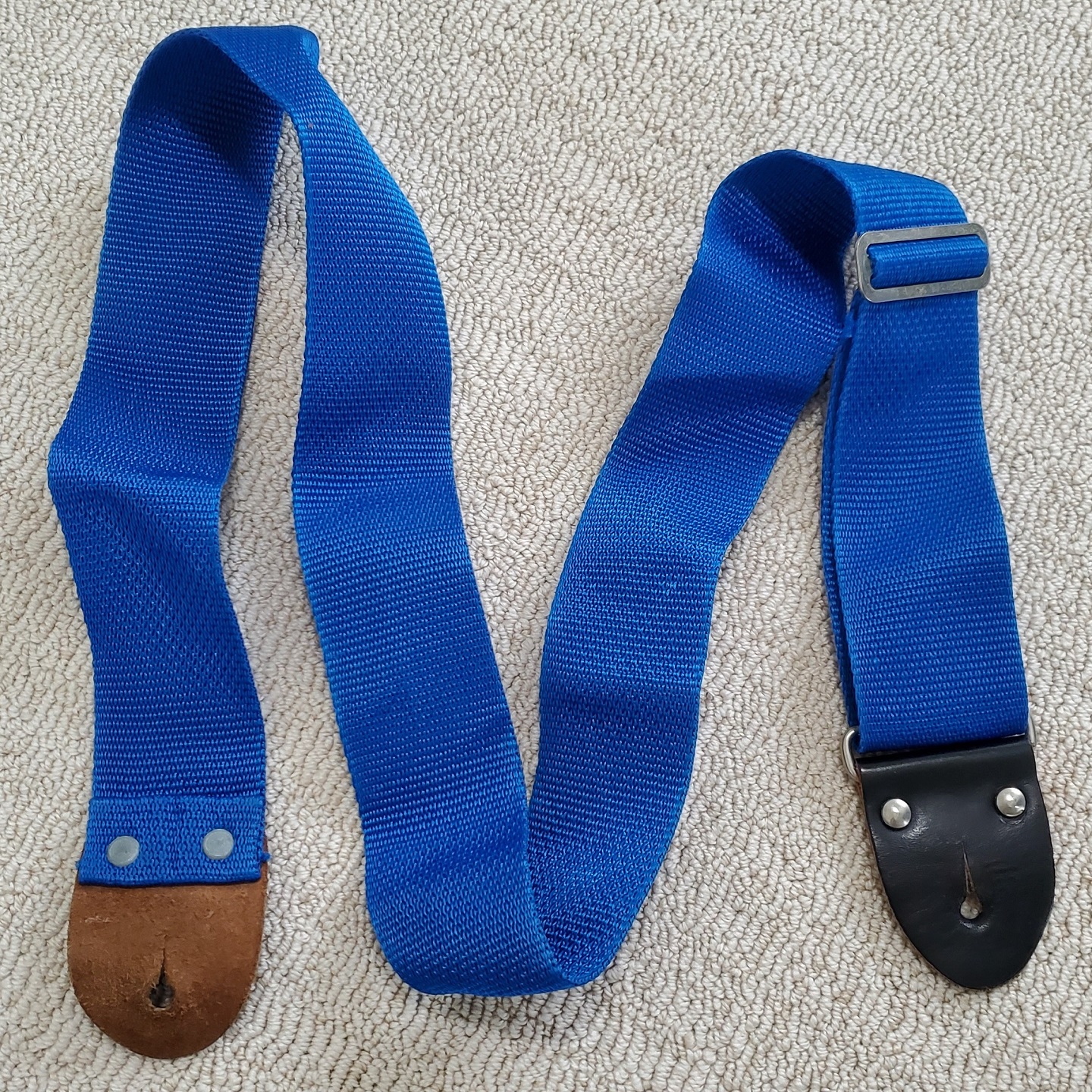 Blue Guitar Strap