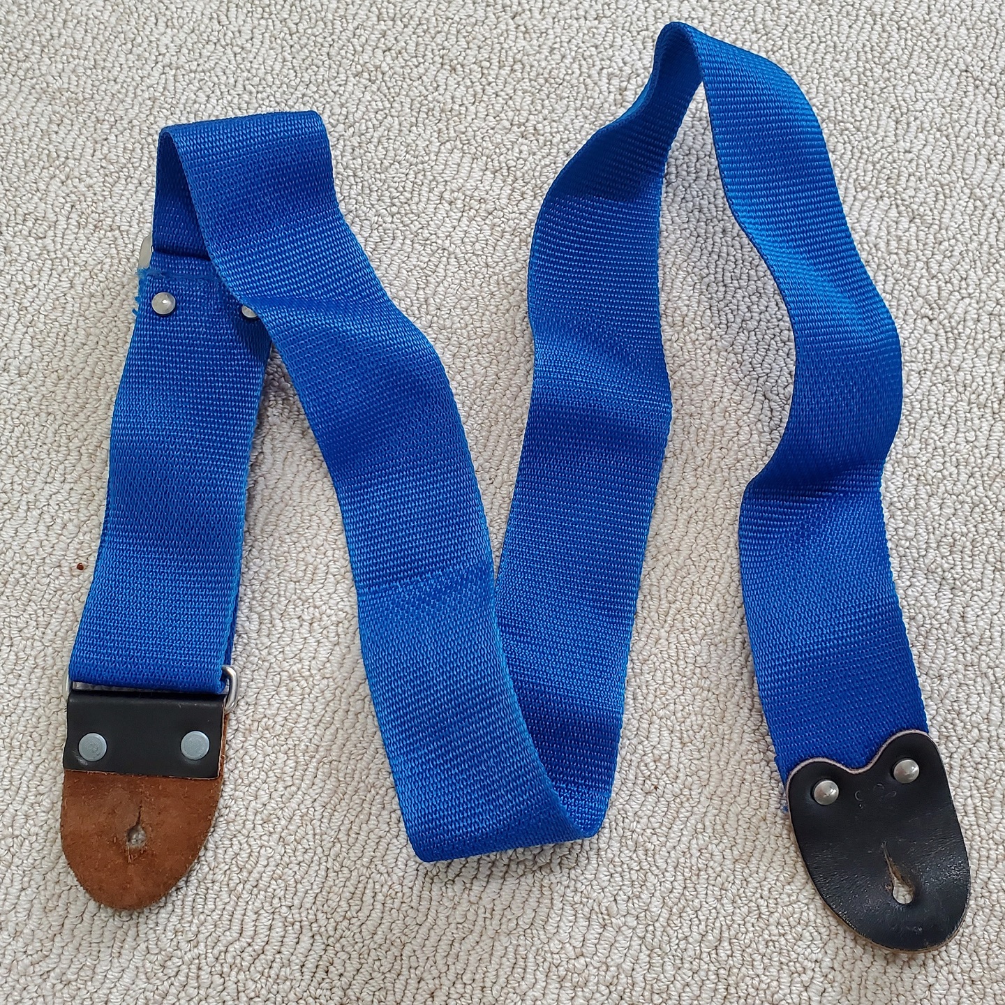 Blue Guitar Strap