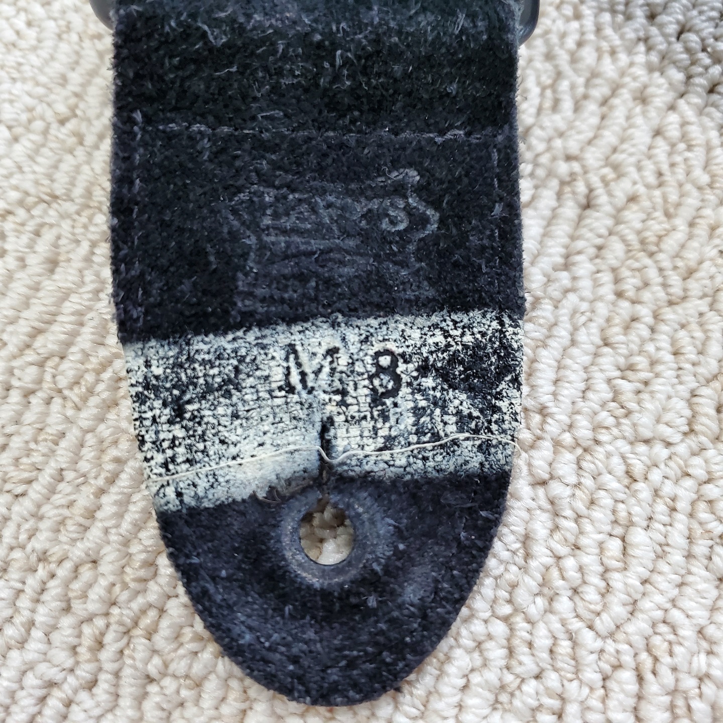 Levy's M8 Black Woven Guitar Strap