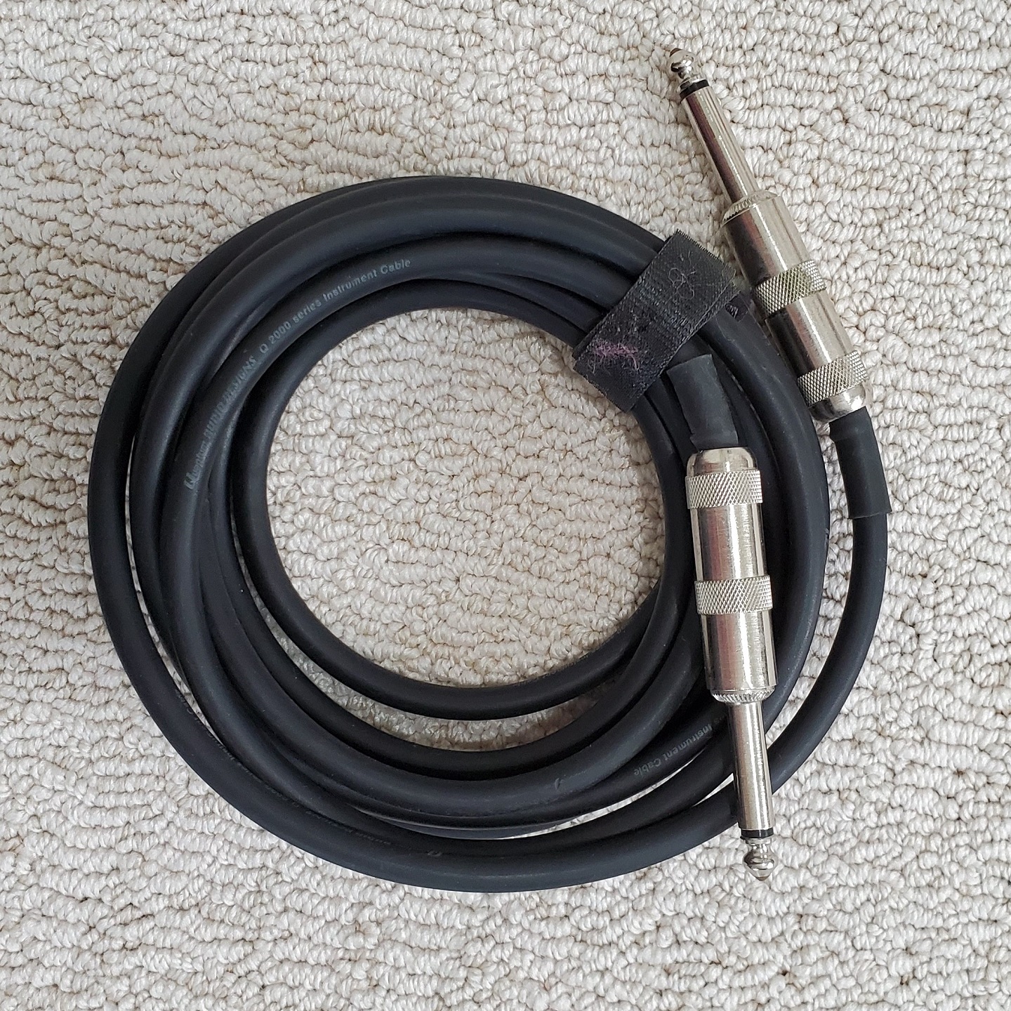 Quantum Audio Designs 2000 Series Instrument Guitar Cable 10-Foot